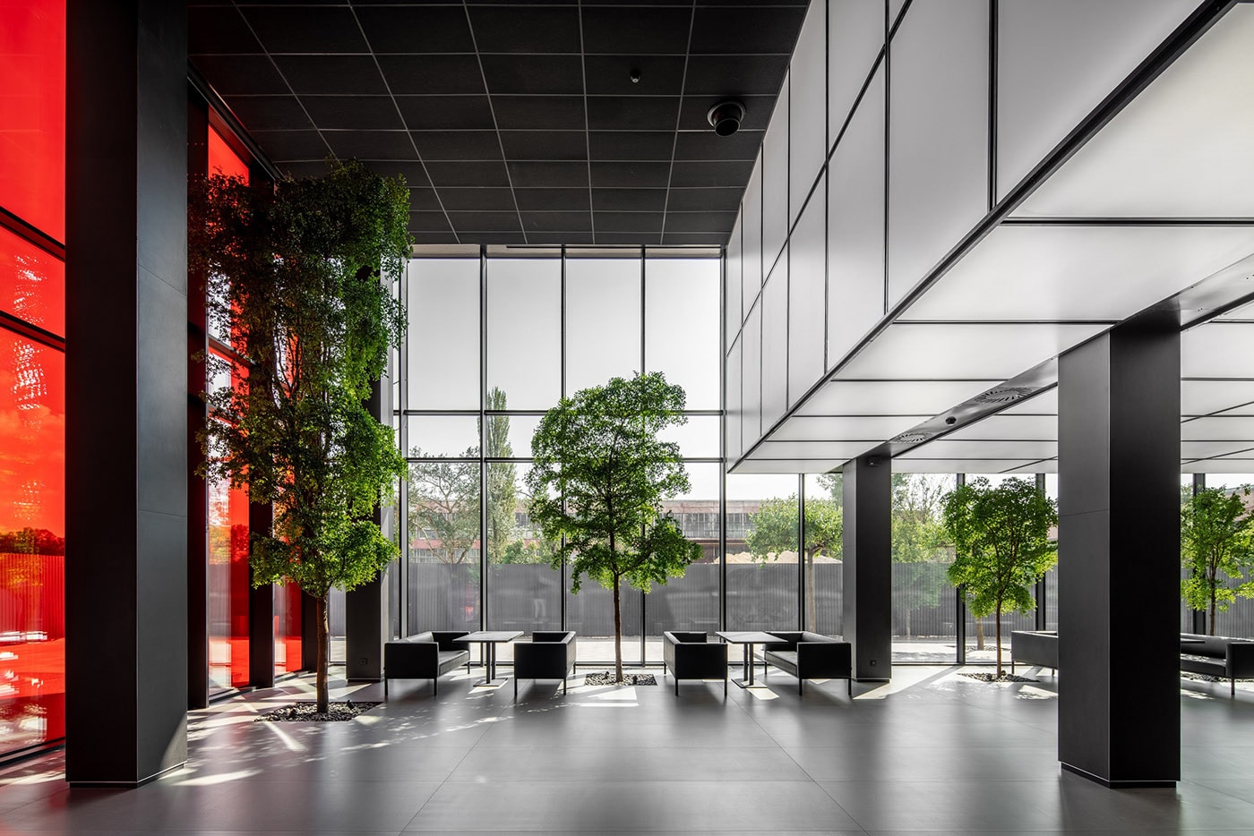 國外大學(xué)商業(yè)園建筑極簡室內(nèi)設(shè)計(jì)案例 建筑空間設(shè)計(jì),高校室內(nèi)設(shè)計(jì),深圳空間設(shè)計(jì),左右格局