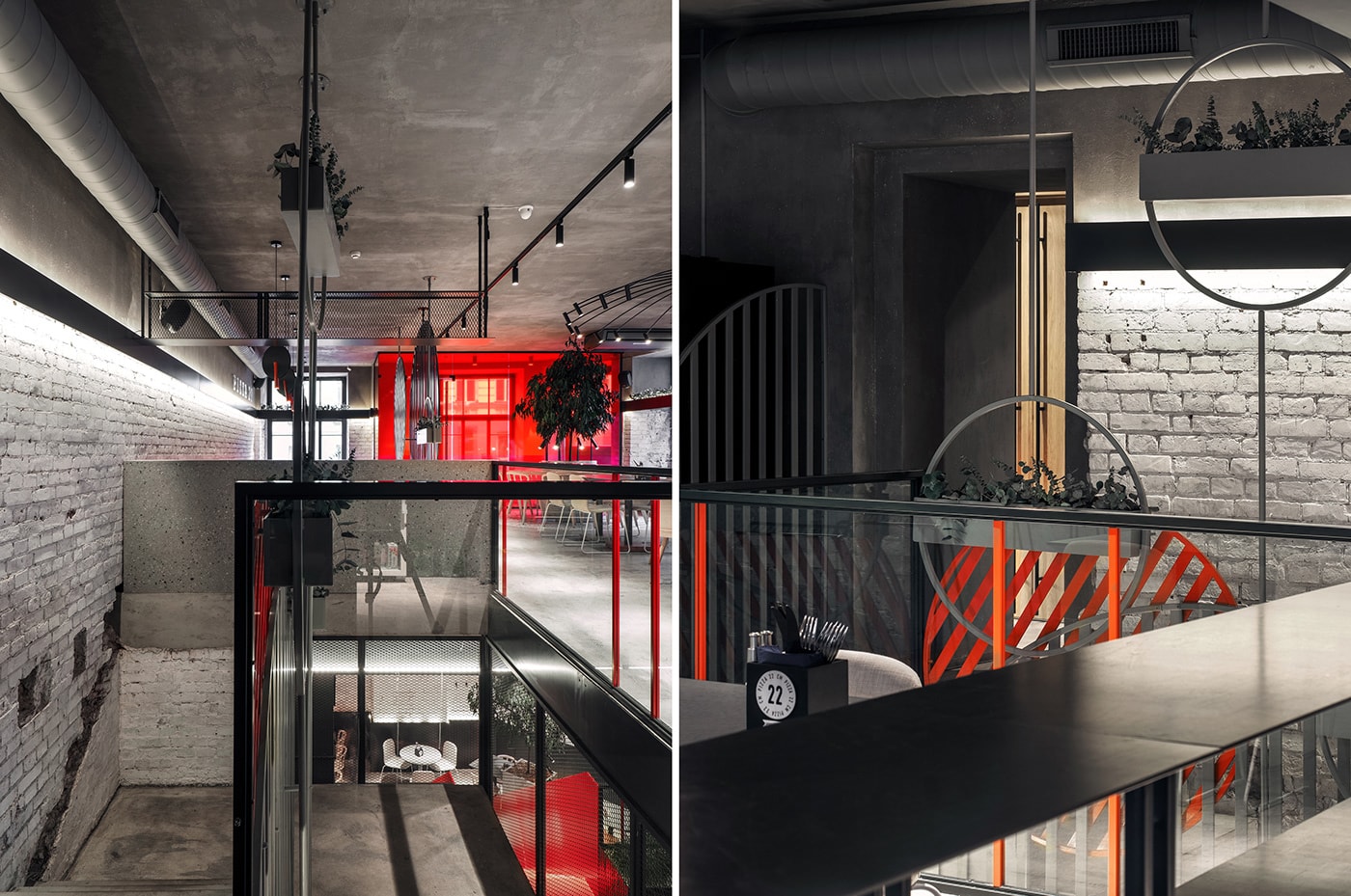 PIZZA 22 現代主題餐飲品牌空間設計案例 PIZZA 22 現代主題餐飲品牌空間設計案例,餐飲室內設計,餐飲空間設計,深圳空間設計,左右格局